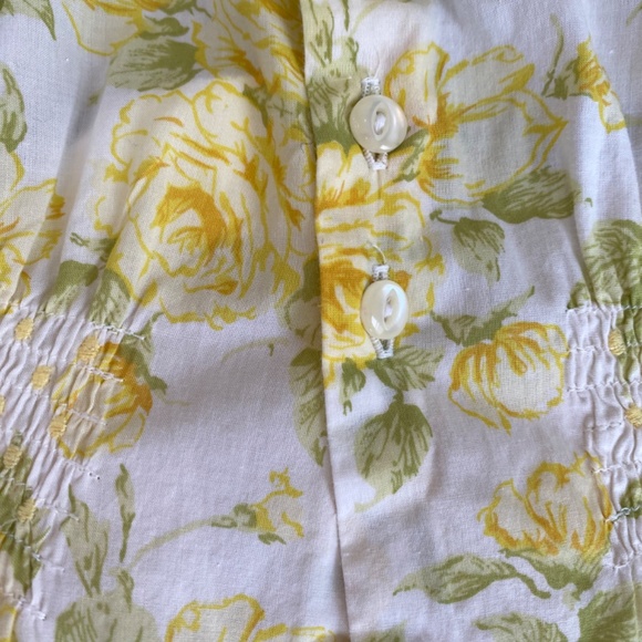 CACHAREL YELLOW INFANT DRESS WITH BONNET & SHOES/ HAT SET SIZE: 3 MONTH - Picture 5 of 12